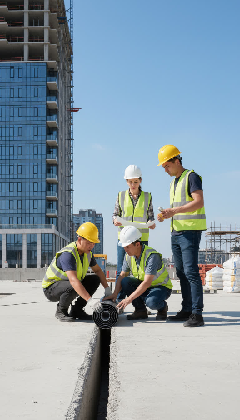 郴州物流仓储建筑变形缝应用